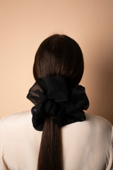 Extra Large Scrunchie in Silk Organza